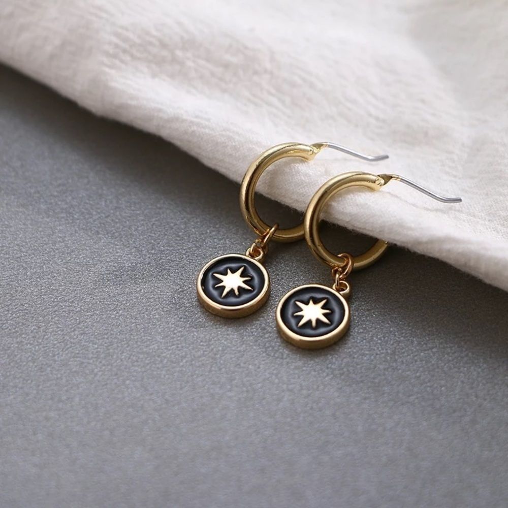 Starry night earrings 🌠 - Picture 1 of 4
